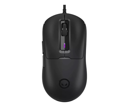 Myszka przewodowa Lorgar MSA10 USB LED RGB Czarna